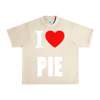 Sandshell retro vintage classic i love pie for pie lovers cooks chefs t shirt Urban Heavy Tee - linhVisuals