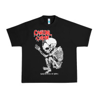 Black butchered at birth Urban Heavy Tee - linhVisuals