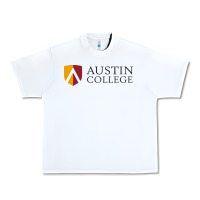 White Austin College Urban Heavy Tee - linhVisuals