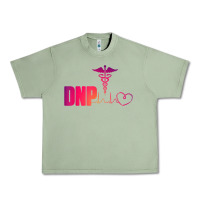 Oil Green dnp doctor of nursing practice heartbeat color rn nurse Urban Heavy Tee - linhVisuals