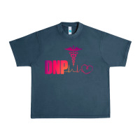 Midnight Navy dnp doctor of nursing practice heartbeat color rn nurse Urban Heavy Tee - linhVisuals