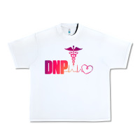 White dnp doctor of nursing practice heartbeat color rn nurse Urban Heavy Tee - linhVisuals