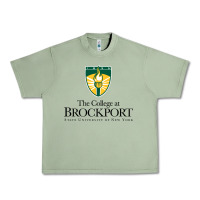 Oil Green SUNY Brockport College Urban Heavy Tee - linhVisuals