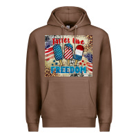 Chestnut tastes like freedom 4th of july Premium Hoodie - BarkalooDesign
