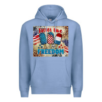 Colony Blue tastes like freedom 4th of july Premium Hoodie - BarkalooDesign