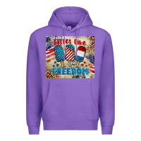 Purple tastes like freedom 4th of july Premium Hoodie - BarkalooDesign