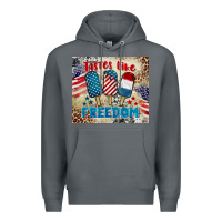 Rock tastes like freedom 4th of july Premium Hoodie - BarkalooDesign