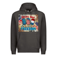 Smoke tastes like freedom 4th of july Premium Hoodie - BarkalooDesign