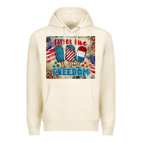 Tofu tastes like freedom 4th of july Premium Hoodie - BarkalooDesign