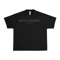 Black Bryn Mawr College Urban Heavy Tee - linhVisuals