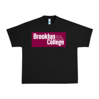 Black Brooklyn College Urban Heavy Tee - linhVisuals