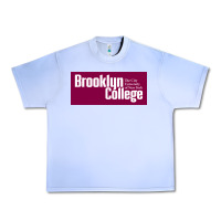 Grape Ice Brooklyn College Urban Heavy Tee - linhVisuals