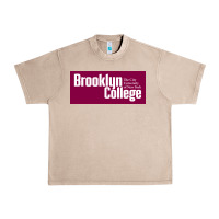 French Oak Brooklyn College Urban Heavy Tee - linhVisuals