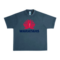 Midnight Navy new south wales waratahs rugby super league Urban Heavy Tee - linhVisuals