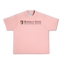Salmon SUNY Buffalo State College Urban Heavy Tee - linhVisuals