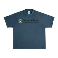 Midnight Navy SUNY Buffalo State College Urban Heavy Tee - linhVisuals