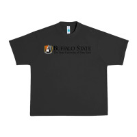 Pigment Black SUNY Buffalo State College Urban Heavy Tee - linhVisuals