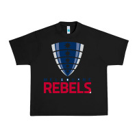 Black melbourne rebels rugby super league Urban Heavy Tee - linhVisuals