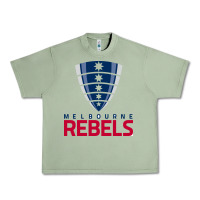 Oil Green melbourne rebels rugby super league Urban Heavy Tee - linhVisuals
