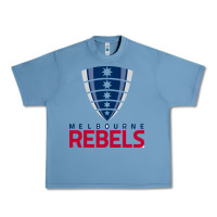 Pebble Blue melbourne rebels rugby super league Urban Heavy Tee - linhVisuals