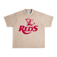 French Oak queensland reds rugby super league Urban Heavy Tee - linhVisuals
