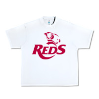 White queensland reds rugby super league Urban Heavy Tee - linhVisuals