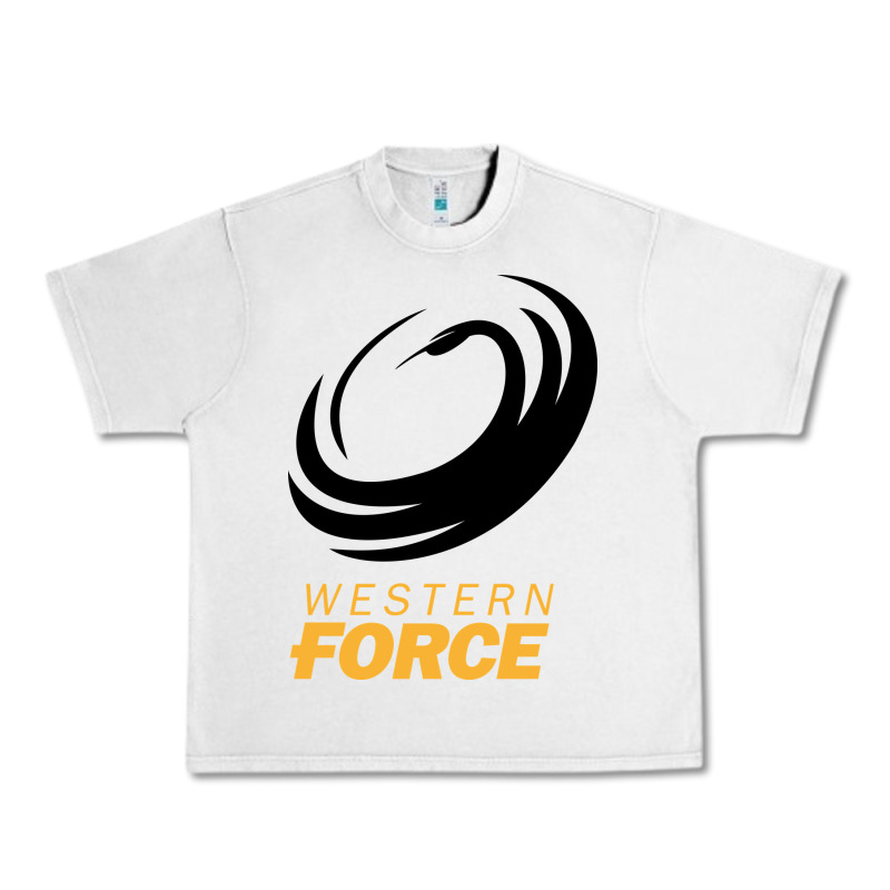 Western Force Rugby Super League Urban Heavy Tee by linhVisuals | Teevron