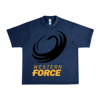 Navy western force rugby super league Urban Heavy Tee - linhVisuals