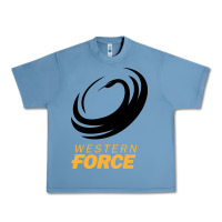 Pebble Blue western force rugby super league Urban Heavy Tee - linhVisuals