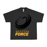 Pigment Black western force rugby super league Urban Heavy Tee - linhVisuals