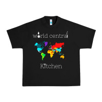 Black world central kitchen Urban Heavy Tee - linhVisuals