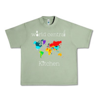 Oil Green world central kitchen Urban Heavy Tee - linhVisuals
