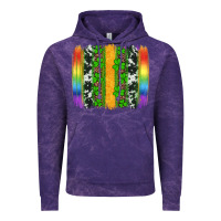 Cloud Purple st patricks day rainbow brushstroke Vintage Hoodie - Artiststas