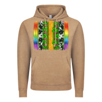 Vintage Coffee st patricks day rainbow brushstroke Vintage Hoodie - Artiststas