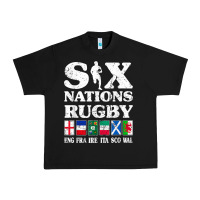 Black rugby 6 nations england france ireland italy scotland wales t shirt Urban Heavy Tee - linhVisuals