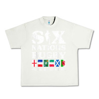 Pistachio rugby 6 nations england france ireland italy scotland wales t shirt Urban Heavy Tee - linhVisuals