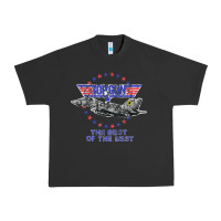Pigment Black top gun the best of the best Urban Heavy Tee - linhVisuals