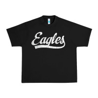 Black eagles school sports fan team spirit mascot gift Urban Heavy Tee - linhVisuals