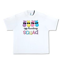White easter egg hunting squad kindergarten squad girls boys kids Urban Heavy Tee - linhVisuals