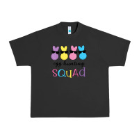 Pigment Black easter egg hunting squad kindergarten squad girls boys kids Urban Heavy Tee - linhVisuals