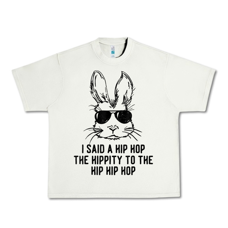 Sunglass Bunny Hip Hop Hippity  Easter Gift  Mens & Womens T Shirt Urban Heavy Tee by linhVisuals | Teevron