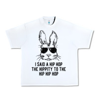 White sunglass bunny hip hop hippity  easter gift  mens & womens t shirt Urban Heavy Tee - linhVisuals
