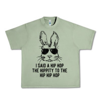 Oil Green sunglass bunny hip hop hippity  easter gift  mens & womens t shirt Urban Heavy Tee - linhVisuals