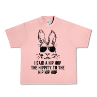 Salmon sunglass bunny hip hop hippity  easter gift  mens & womens t shirt Urban Heavy Tee - linhVisuals
