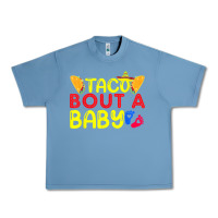 Pebble Blue taco bout a baby pregnancy announcement cinco de mayo party t shirt Urban Heavy Tee - linhVisuals