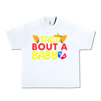 White taco bout a baby pregnancy announcement cinco de mayo party t shirt Urban Heavy Tee - linhVisuals