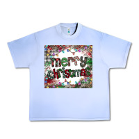 Grape Ice merry Christmas Urban Heavy Tee - CowhideDigitalArt