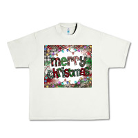 Pistachio merry Christmas Urban Heavy Tee - CowhideDigitalArt