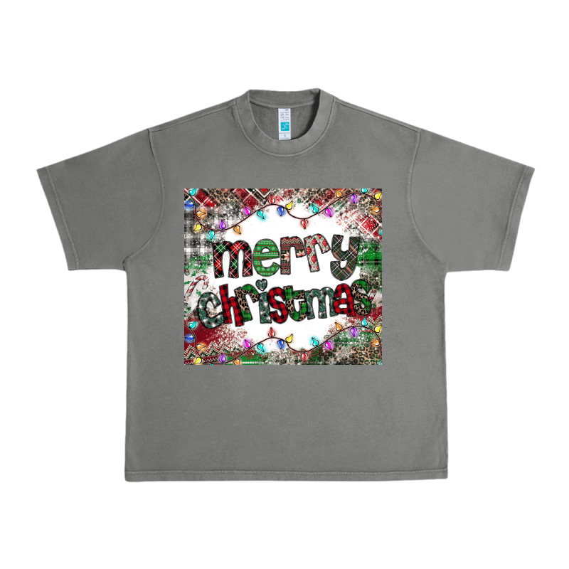 Merry Christmas Urban Heavy Tee by CowhideDigitalArt | Teevron