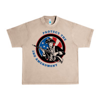 French Oak american patriot Urban Heavy Tee - linhVisuals